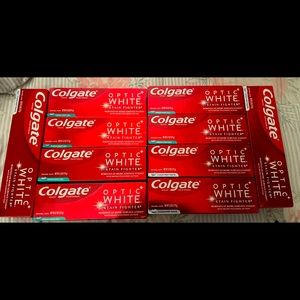 10 Colgate Optic White toothpastes